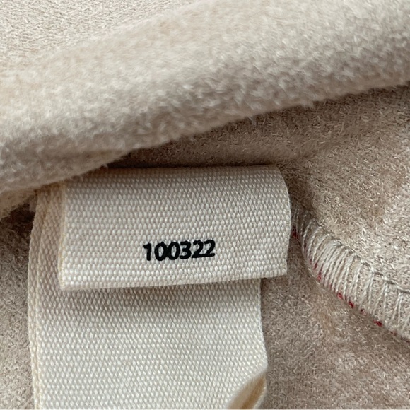 New Soft Surroundings Medium Draped Jacket Cardigan Rustic Botanical Faux Suede - Picture 9 of 15